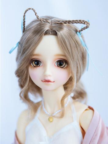 BJD Wig Cute Cat Ear Style ...