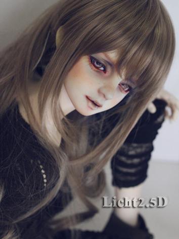 BJD Wig Girl/Boy Gray/Black...