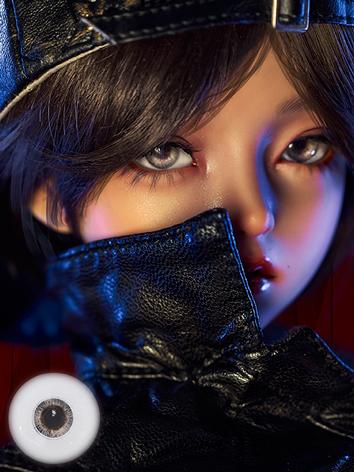BJD Resin Eyes 14mm Gray Eyeballs EY1422012 for Ball-jointed Doll