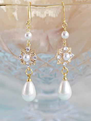 BJD Accessaries Palace Style Bead Earrings X199 for SD/DD Size Ball-jointed Doll