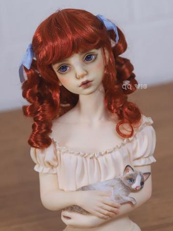 BJD Wig Girl Curls QQ-82 fo...