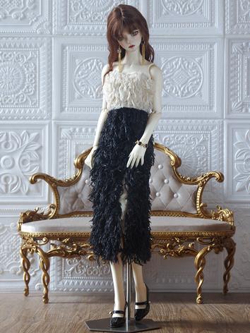 BJD Clothes Dress Earrings Bracelet Suit for SD/70cm/75cm Size Ball-jointed Doll