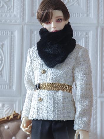 BJD Clothes Male Coat Fur C...