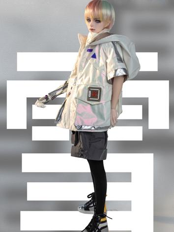 BJD Clothes Decree Dog White Outfit for SD Size Ball-jointed Doll