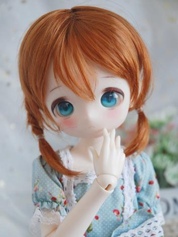 BJD Wig Cute Braids Hair for YOSD/MSD/SD 1/8 Size Ball-jointed Doll