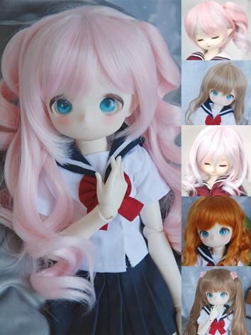 Limited BJD Wig Curly Hair for YOSD/MSD/SD Size Ball-jointed Doll