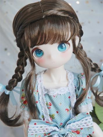 BJD Wig Double Braid Hair f...