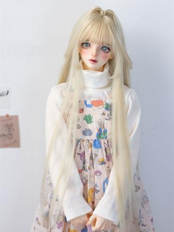 BJD Wig Cat Ear Long Hair f...