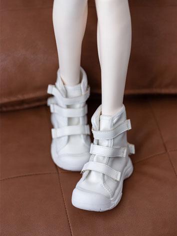 BJD Shoes High Top Velcro C...