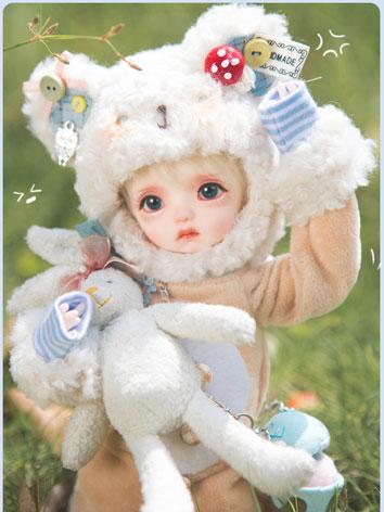 BJD Peach-2 (Ice cream bear) 30cm Ball-jointed Doll