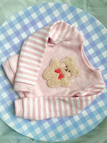 BJD Clothes Bear Striped Sw...