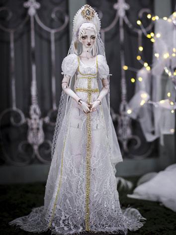 BJD Clothes Laurel Tree Goddess Outfit for OB27/Blythe/YOSD/MSD/SD/SD16 Size Ball-jointed Doll