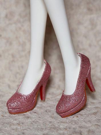 BJD Shoes Shiny High Heels ...