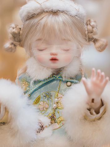 BJD White Square Cake 26cm Girl Ball-jointed doll