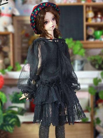 BJD Clothes Silk Shirt Dres...