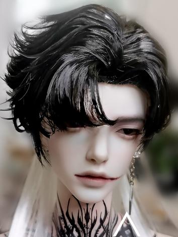 BJD Wig Male Black Short Ha...
