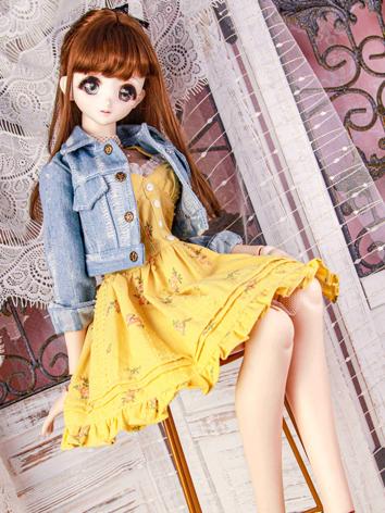BJD Clothes Suspender Skirt...