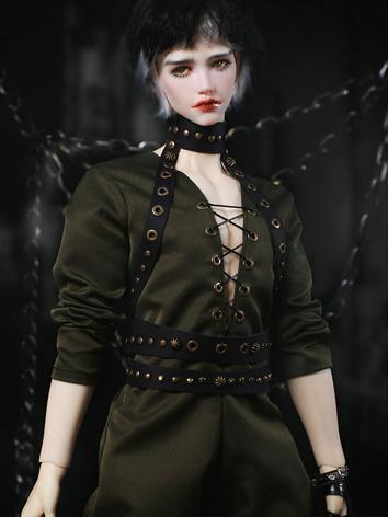 BJD Clothes Green Jumpsuit ...