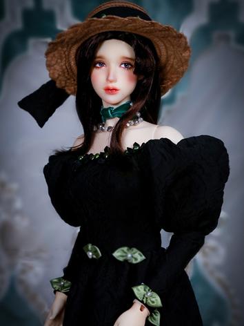 BJD Clothes Black Dress Set...