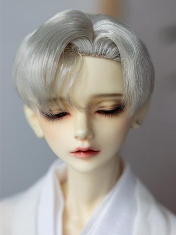 BJD Wig Silver/Golden Short...