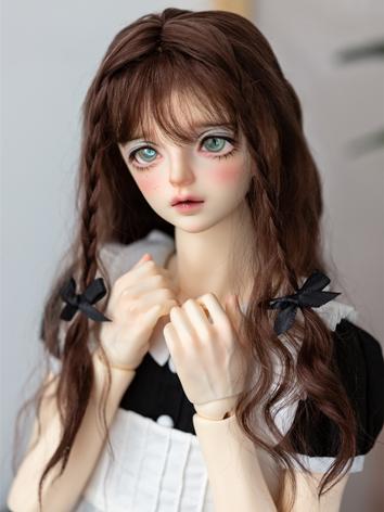 BJD Wig Mohair Braid Hair f...