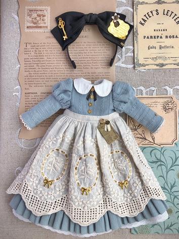 BJD Clothes Retro Dress and...