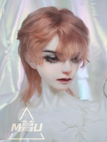 BJD Wig Curly Short Hair for SD/MSD Size Ball-jointed Doll