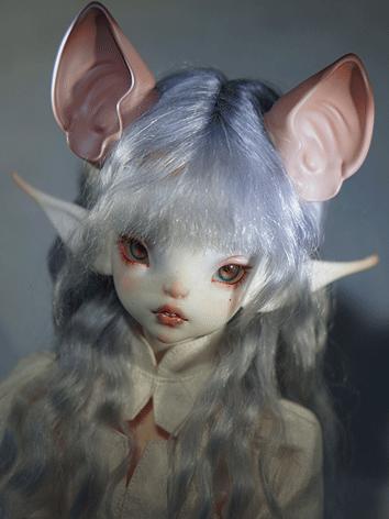 BJD 1/3 1/4 1/6 Fox Ears/Bear Ears/Bat Ears for SD/MSD/YOSD Ball Jointed Doll