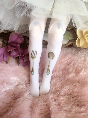 BJD White Long and Short So...