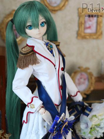 BJD Clothes 1/3 White Knigh...