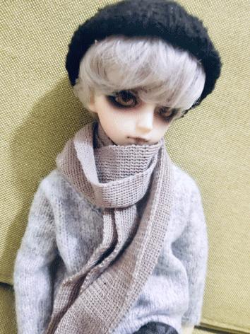 BJD Boy Clothes White/Gray ...