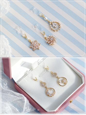 BJD Accessaries Earrings X384 for SD/DD Size Ball-jointed Doll