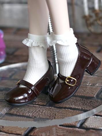 BJD Shoes Black/Brown/White...