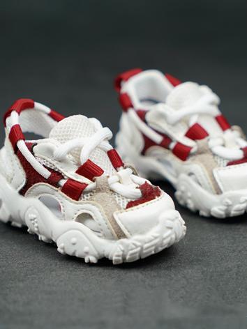 BJD Shoes Orange/Pink/Purple/Red/Blue/Black Casual Shoes for MSD Size Ball-jointed Doll