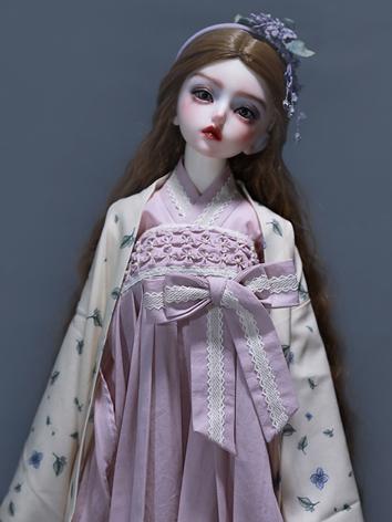 BJD Clothes Girl Beige/Blue...