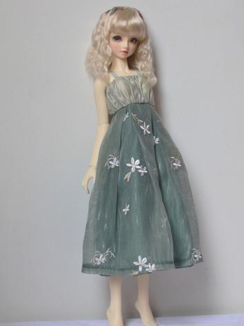 BJD Clothes Green/Champagne...