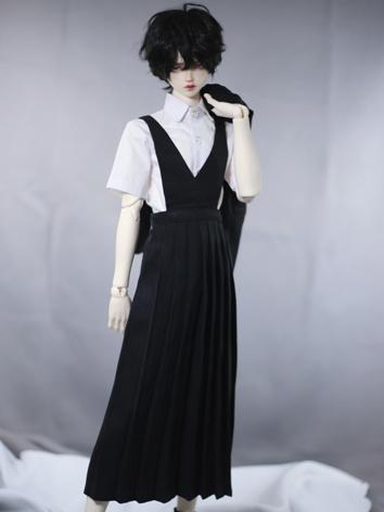 BJD Clothes Black/Beige/Kha...