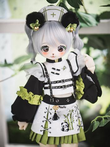 MJD Fullset Panda Meiling 43cm Mechanical joint doll