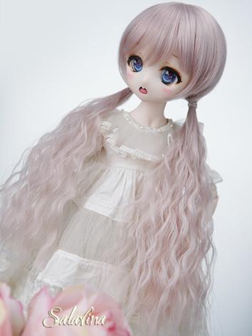 BJD Wig Girl Curly Hair for...