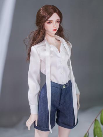 BJD Clothes Girl White Casu...