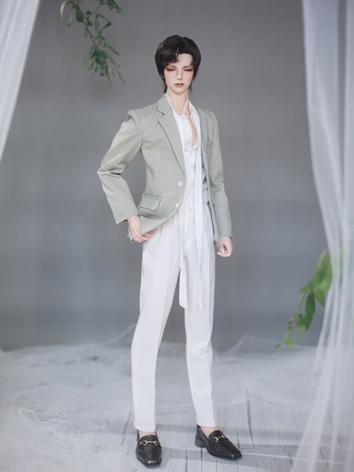 BJD Clothes Pink/Green Coat for SD17/70cm/75cm/80cm Size Ball-jointed Doll