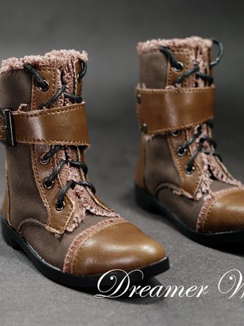 BJD Shoes Black/Brown Boots...