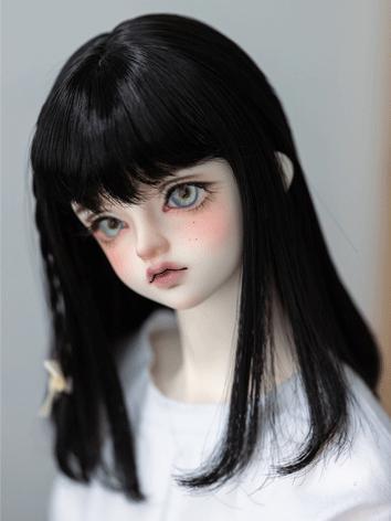 BJD Wig Long Straight Braid...