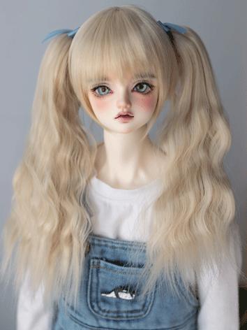 BJD Wig Double Braids Long ...