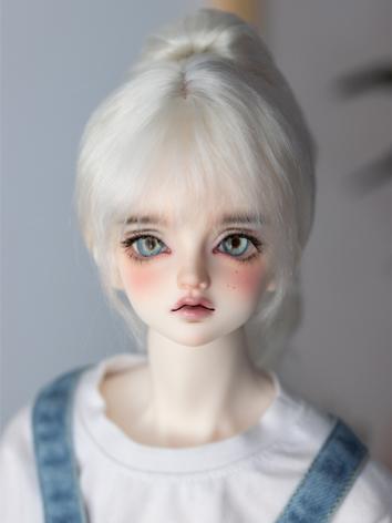 BJD Wig Ponytail Long Curly...