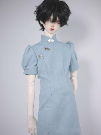 BJD Clothes Blue Modern Che...