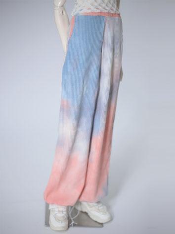 BJD Clothes Random Pattern Tie-dye Pants Trousers A433 for MSD/SD/POPO68/70cm/73cm/75cm Size Ball-jointed Doll
