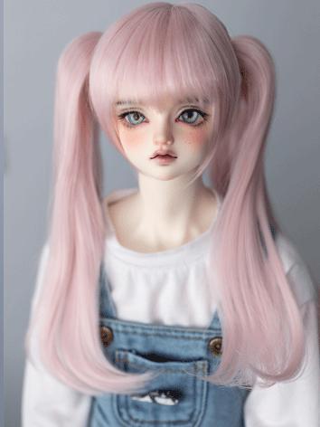 BJD Wig Double Ponytail Lon...