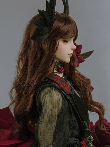 BJD Wig Long Curly Hair for...