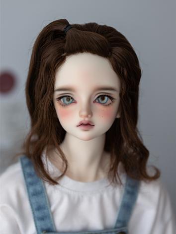 BJD Wig Curly Shoulder Leng...